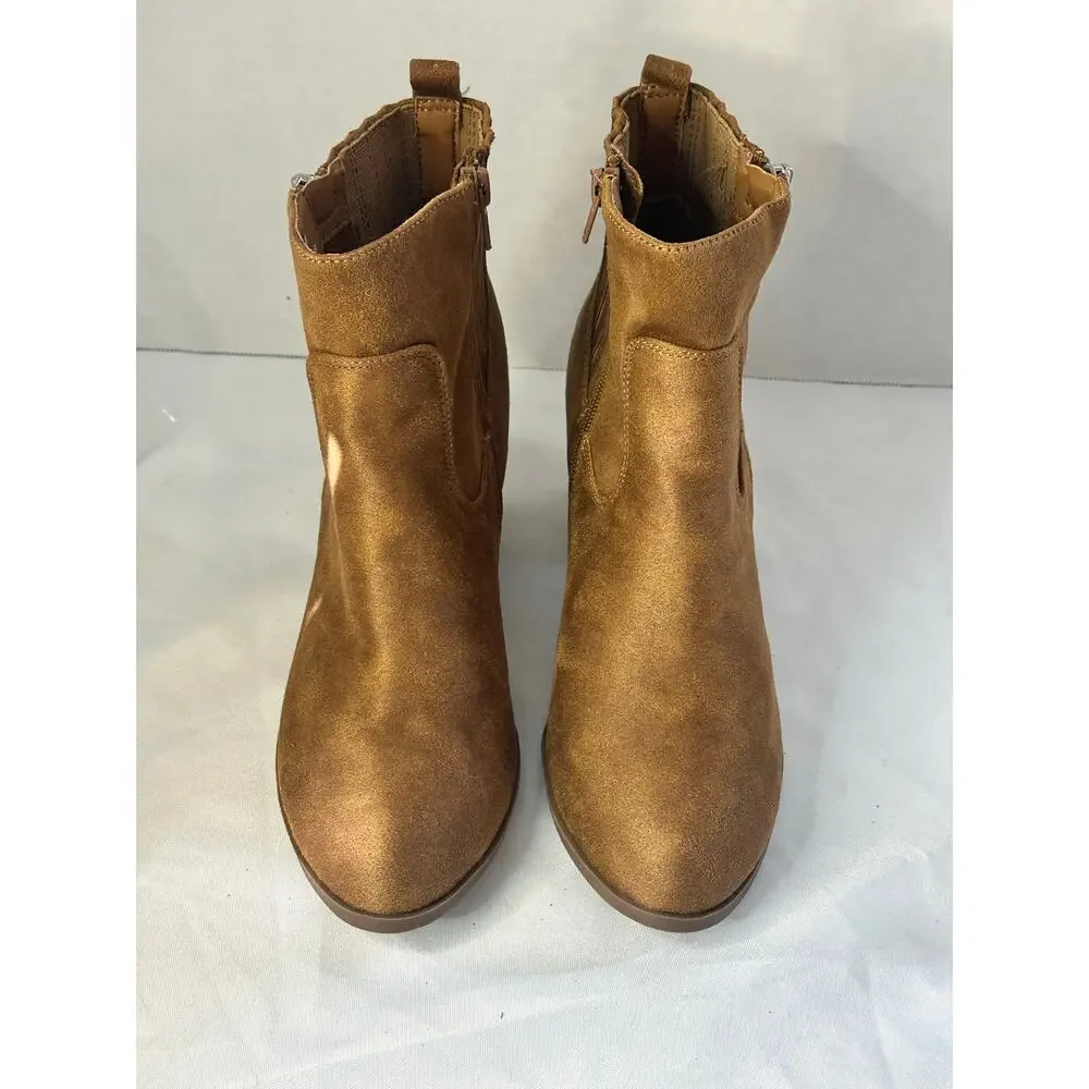 DV by Dolce Vita Caitie Booties Tan Size 8